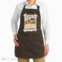 Funny Missing Pet T-Rex Dinosaur Apron thumb 2