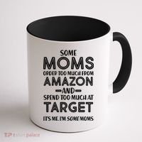 Funny Moms Shopping Problems Coffee Mug thumb 1
