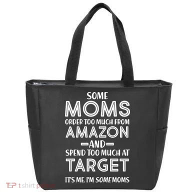 Funny Moms Shopping Problems Tote Bag