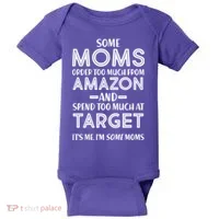 Funny Moms Shopping Problems Baby Bodysuit thumb 0
