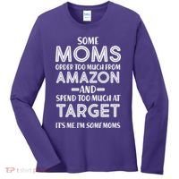 Funny Moms Shopping Problems Women's Long Sleeve Shirt thumb 0