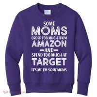 Funny Moms Shopping Problems Kids Sweatshirt thumb 0
