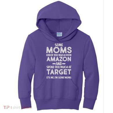Funny Moms Shopping Problems Kids Hoodie