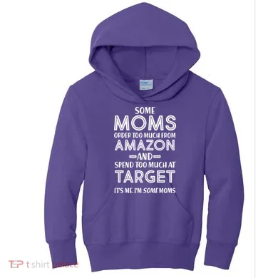 Funny Moms Shopping Problems Kids Hoodie
