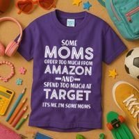 Funny Moms Shopping Problems Kids T-Shirt thumb 3