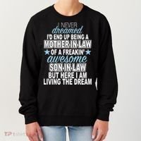 Funny Mother In law Awesome Son In Law Women's Sweatshirt thumb 0