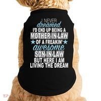 Funny Mother In law Awesome Son In Law Doggie Tank thumb 0