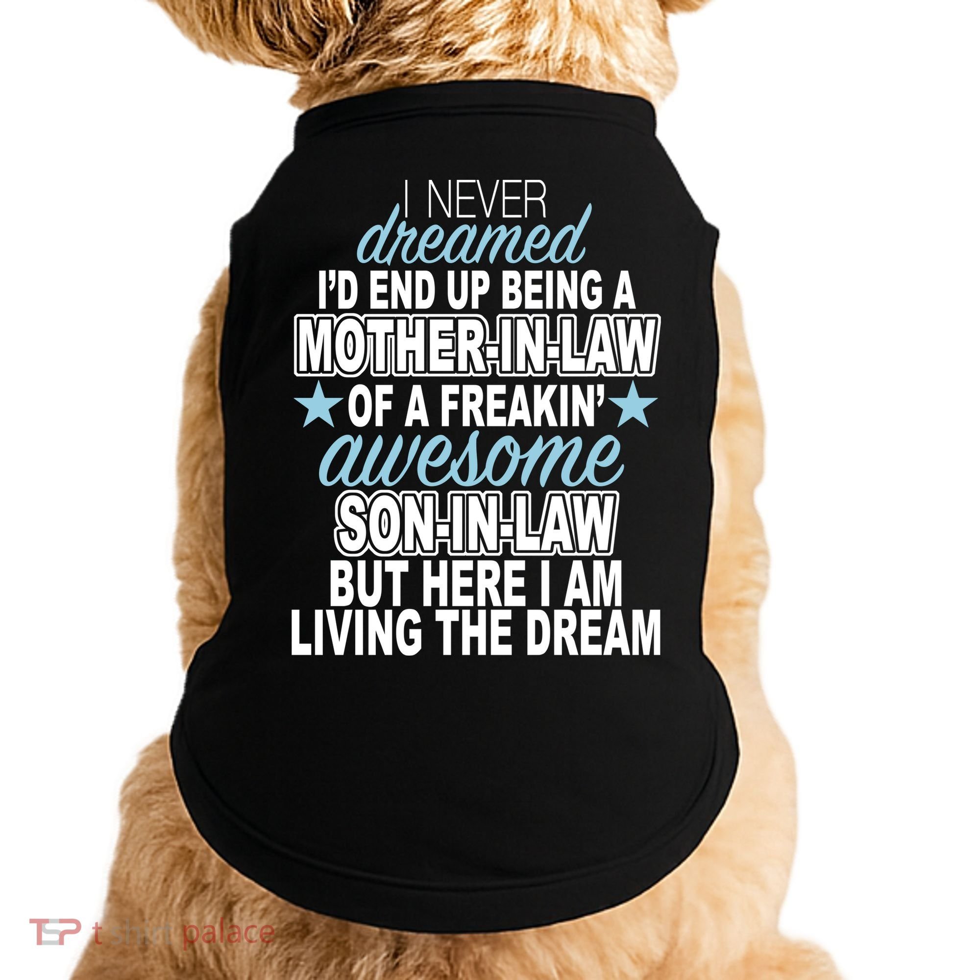 Funny Mother In law Awesome Son In Law Doggie Tank