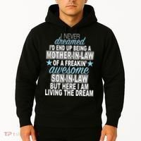 Funny Mother In law Awesome Son In Law Hoodie thumb 2