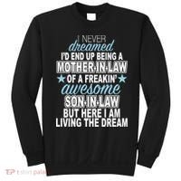 Funny Mother In law Awesome Son In Law Sweatshirt thumb 0
