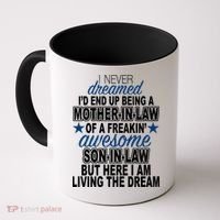 Funny Mother In law Awesome Son In Law Coffee Mug thumb 0