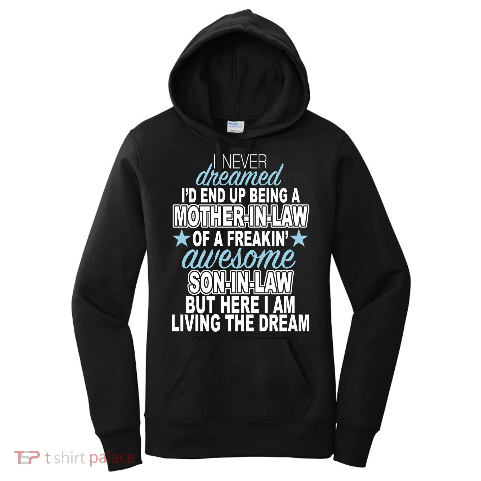 Funny Mother In law Awesome Son In Law Women's Hoodie