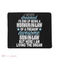 Funny Mother In law Awesome Son In Law Mousepad thumb 0
