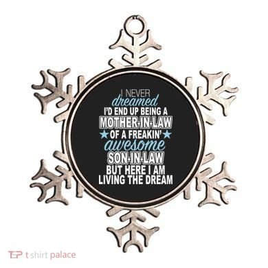 Funny Mother In law Awesome Son In Law Ornament