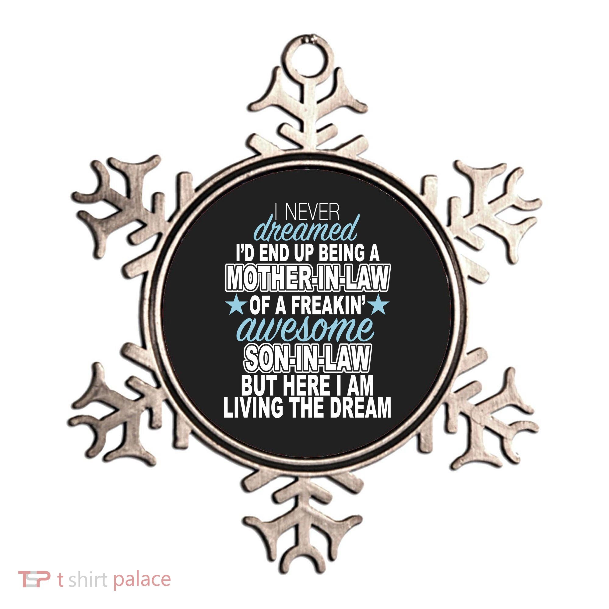 Funny Mother In law Awesome Son In Law Ornament