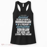 Funny Mother In law Awesome Son In Law Women's Tank Top thumb 0
