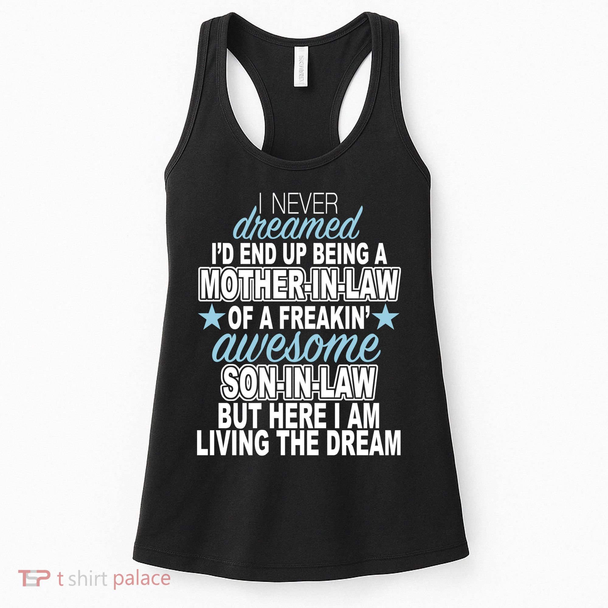 Funny Mother In law Awesome Son In Law Women's Tank Top