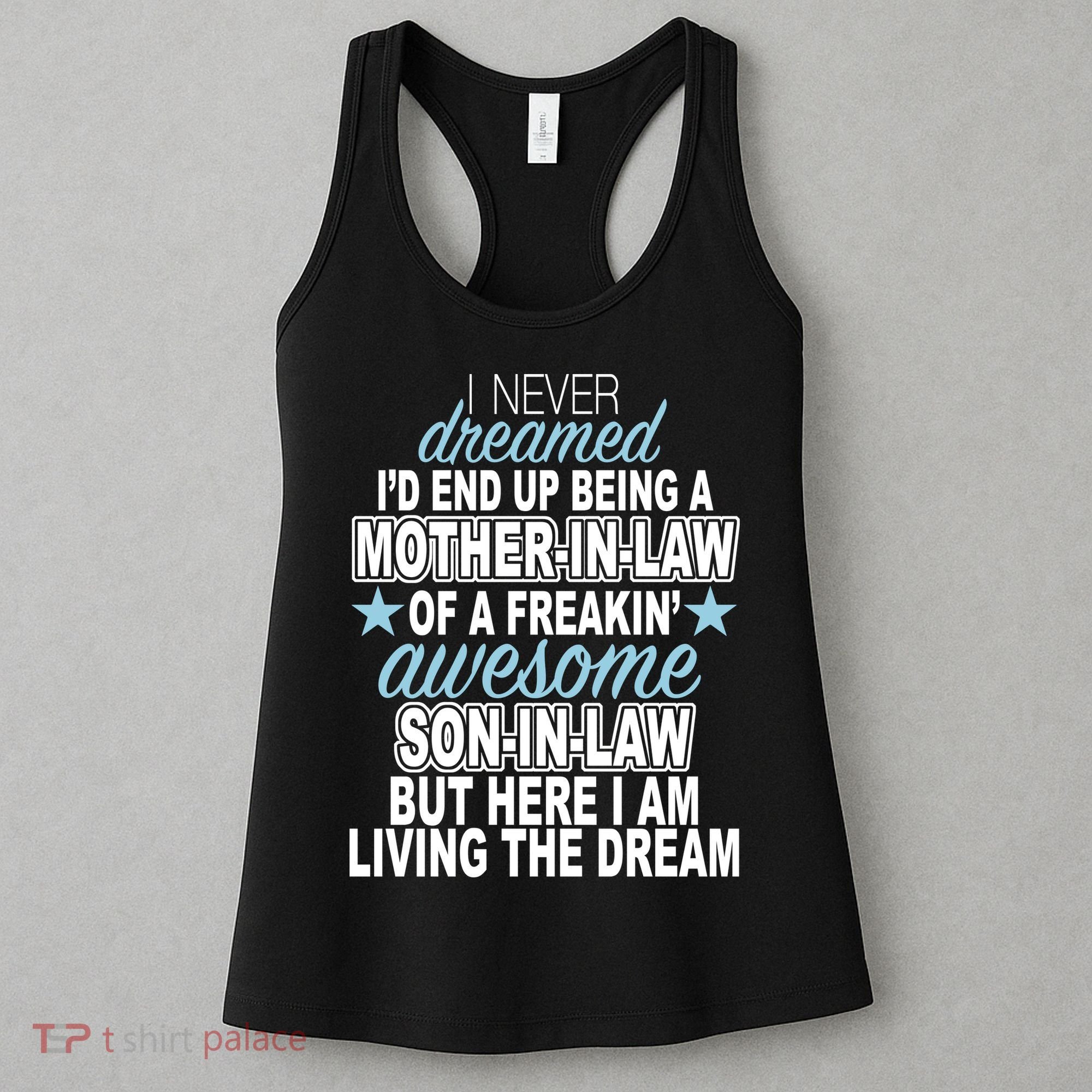 Funny Mother In law Awesome Son In Law Women's Tank Top