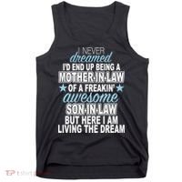Funny Mother In law Awesome Son In Law Tank Top thumb 0