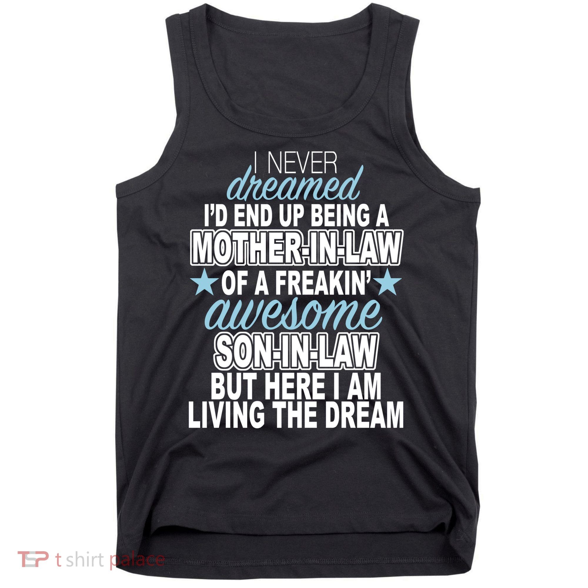 Funny Mother In law Awesome Son In Law Tank Top