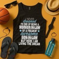 Funny Mother In law Awesome Son In Law Tank Top thumb 4