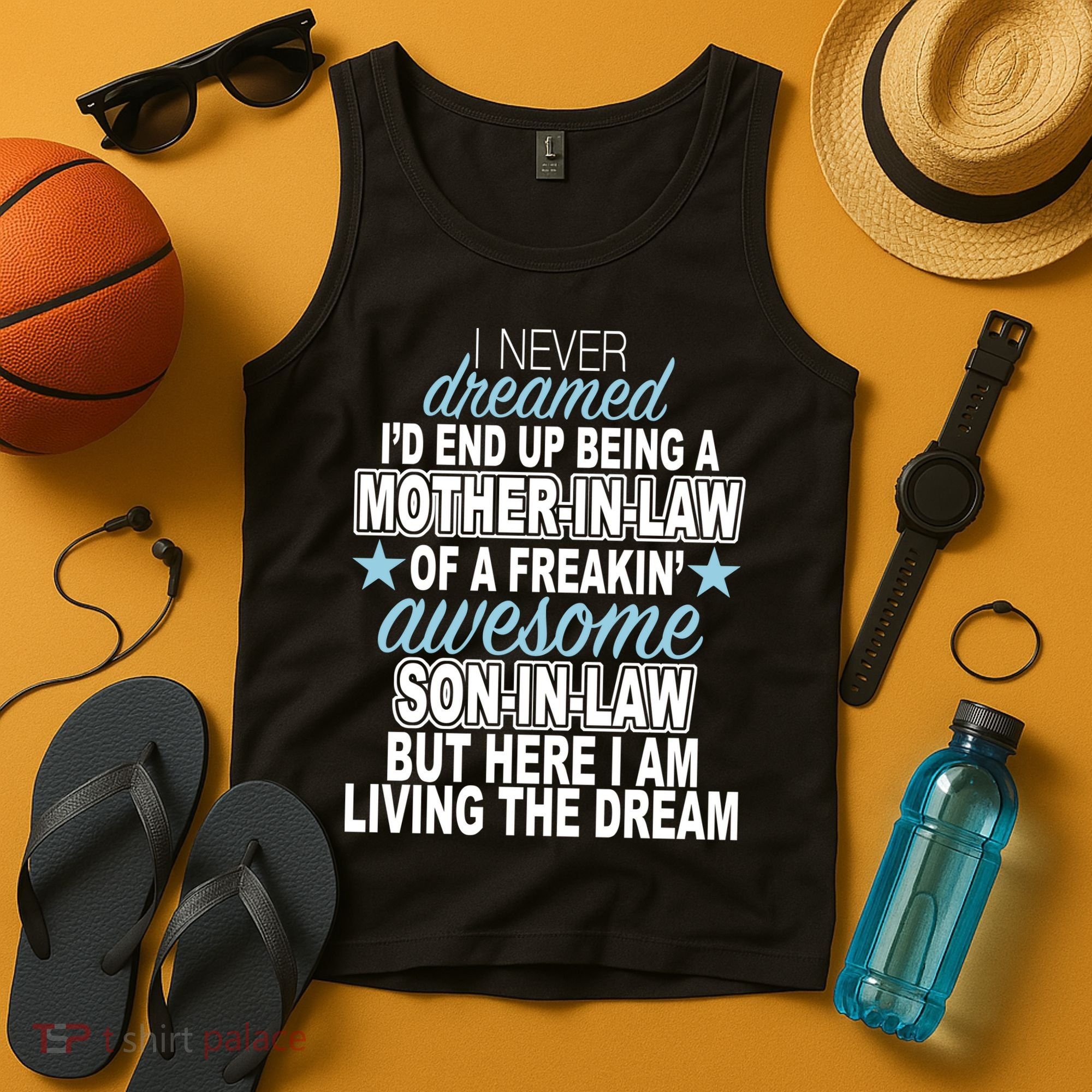 Funny Mother In law Awesome Son In Law Tank Top