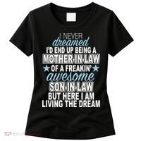 Funny Mother In law Awesome Son In Law Women's T-Shirt thumb 0
