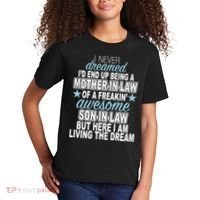 Funny Mother In law Awesome Son In Law Kids T-Shirt thumb 2