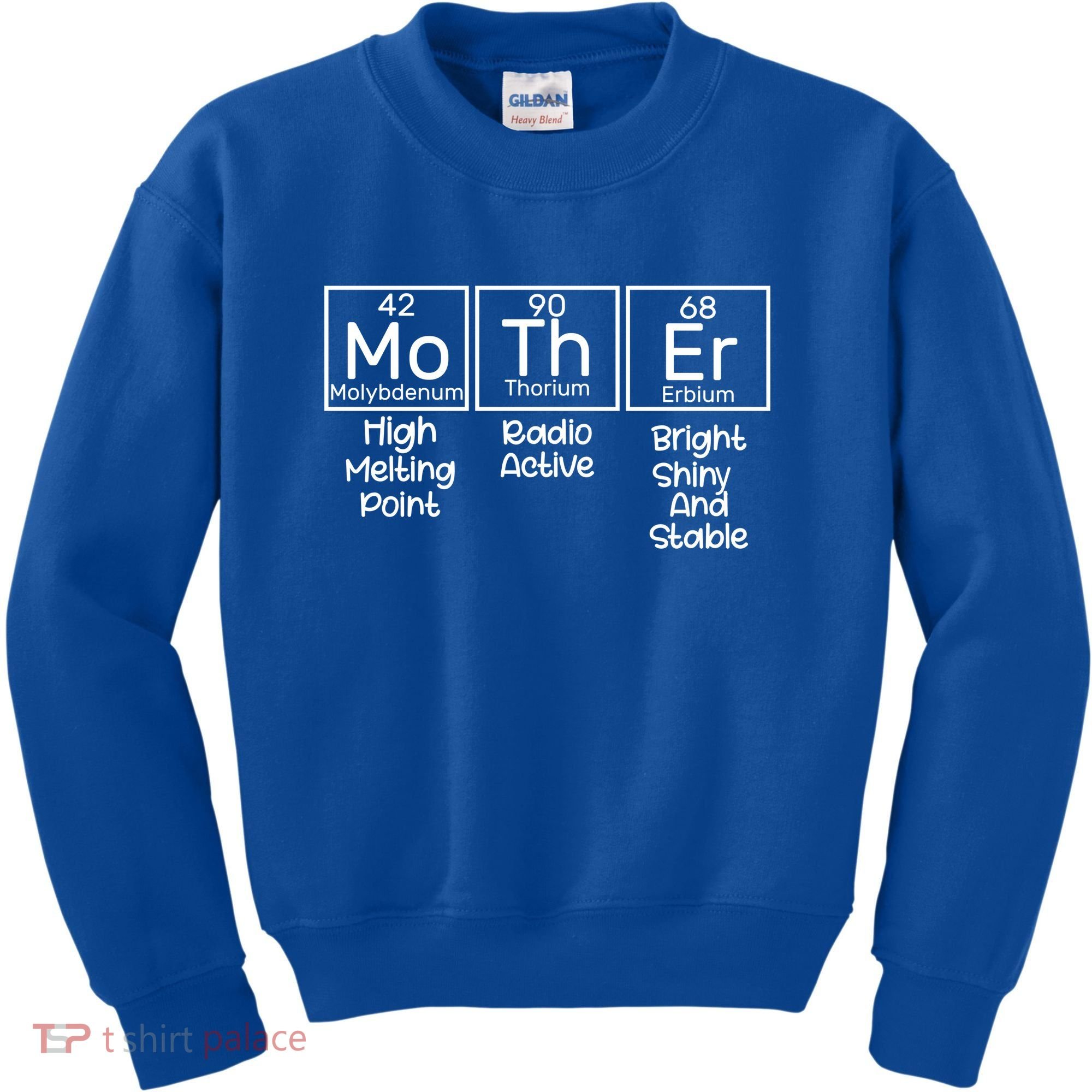 Funny Mother Periodic Table Kids Sweatshirt