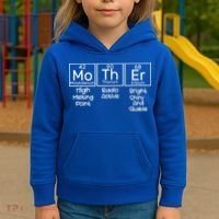Funny Mother Periodic Table Kids Hoodie thumb 3