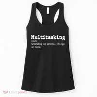 Funny Multitasking Definition Women's Tank Top thumb 0