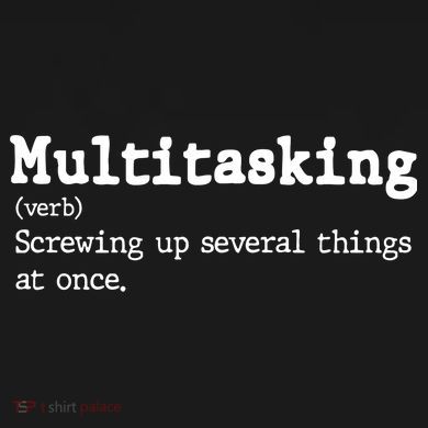 Funny Multitasking Definition Kids Sweatshirt