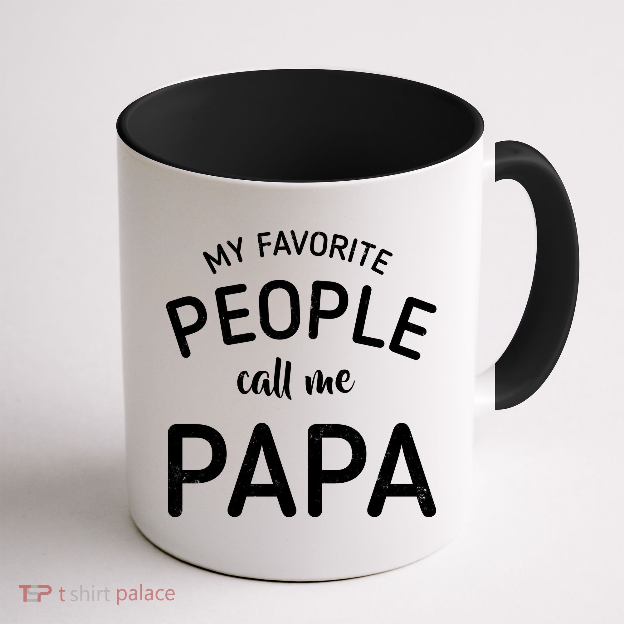 Funny My Favorite People Call Me Papa Coffee Mug