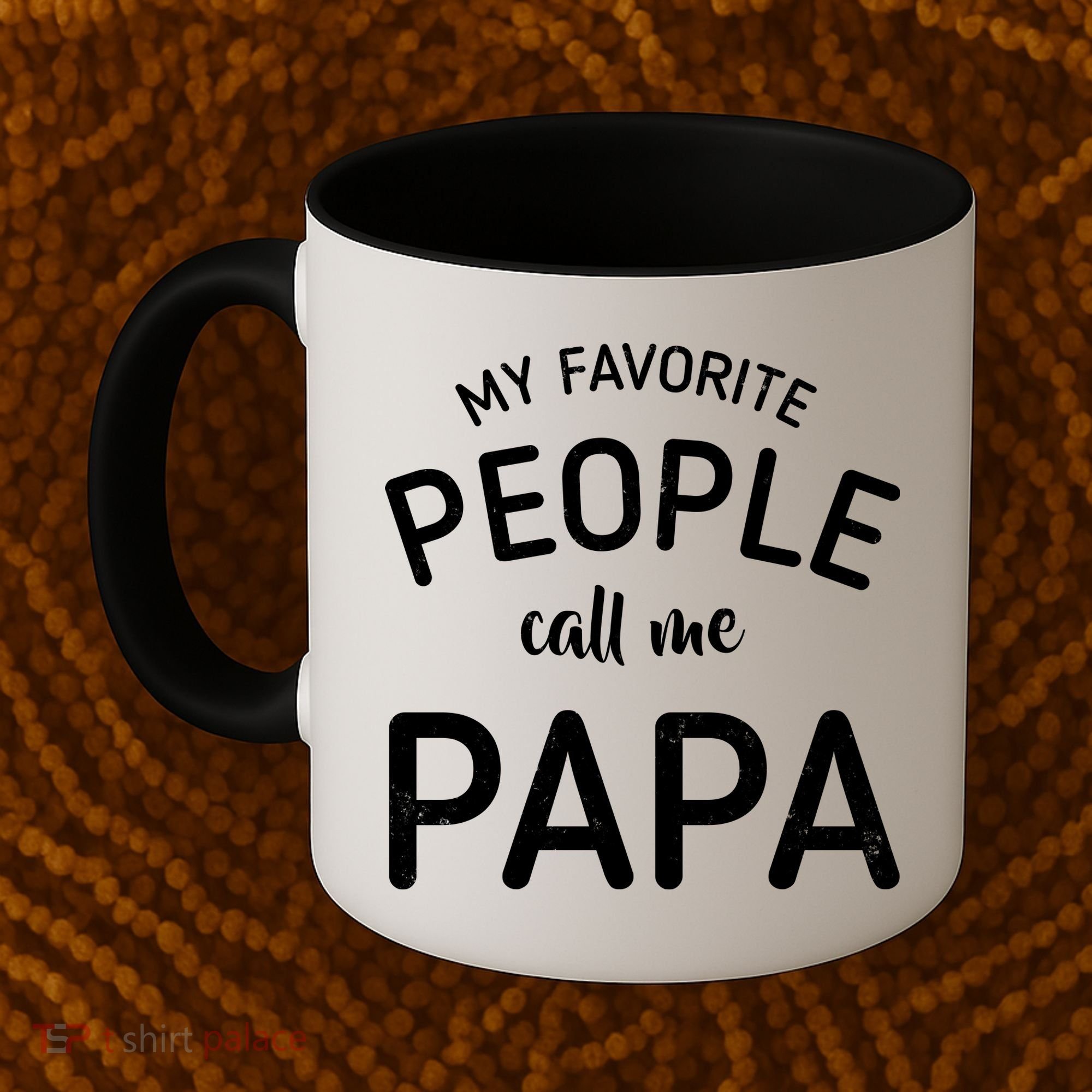 Funny My Favorite People Call Me Papa Coffee Mug