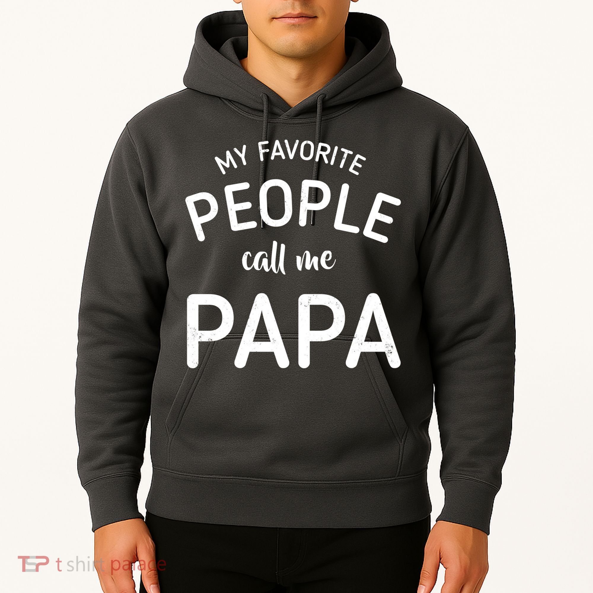 Funny My Favorite People Call Me Papa Hoodie