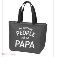 Funny My Favorite People Call Me Papa Tote Bag thumb 3