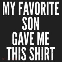 Funny My Favorite Son Gave Me This Shirt Hat thumb 2