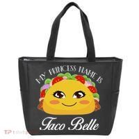 Funny My Princess Name is Taco Belle Tote Bag thumb 0