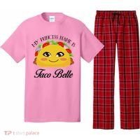 Funny My Princess Name is Taco Belle Pajama Set thumb 0