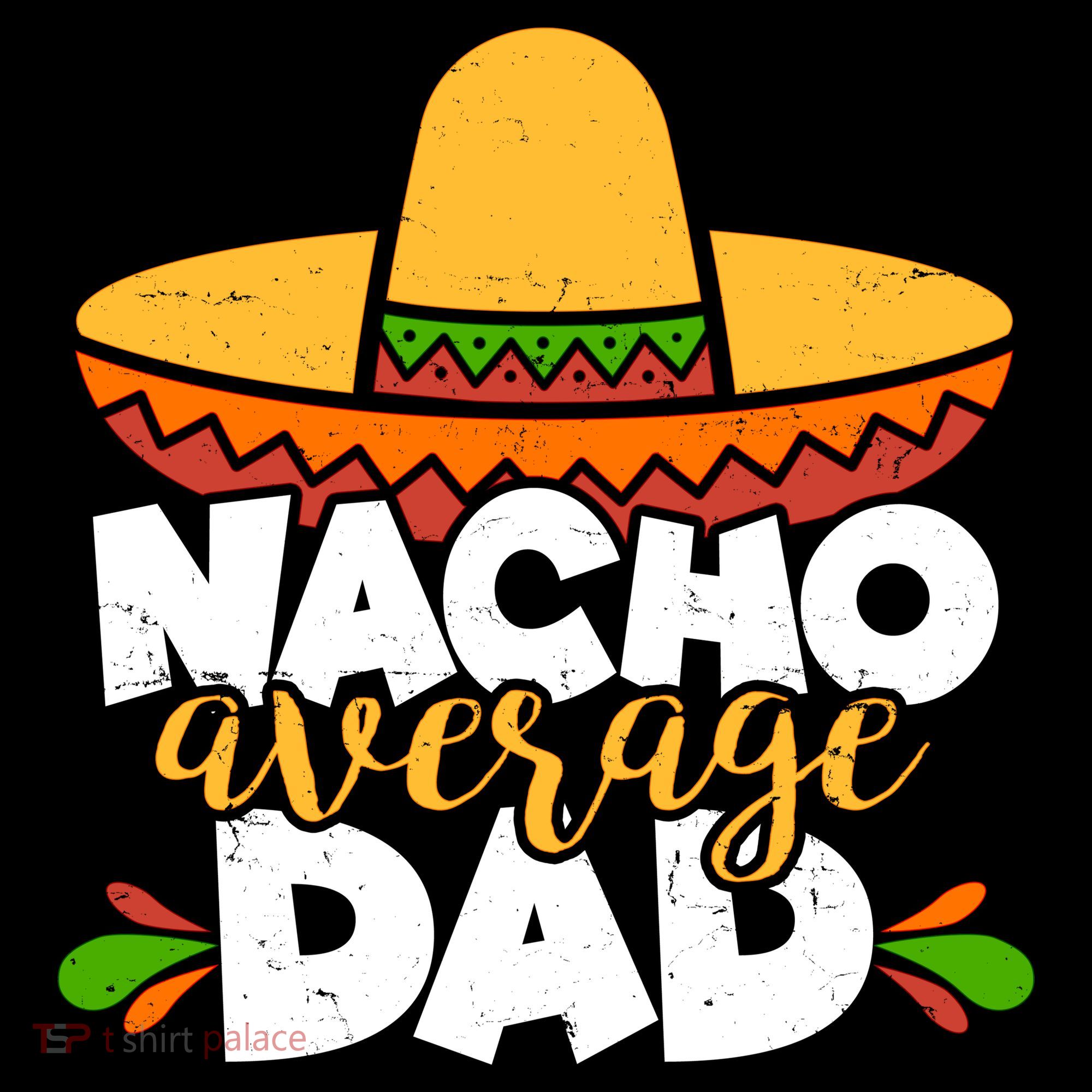 Funny Nacho Average Dad Bucket Hat