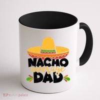 Funny Nacho Average Dad Coffee Mug thumb 1