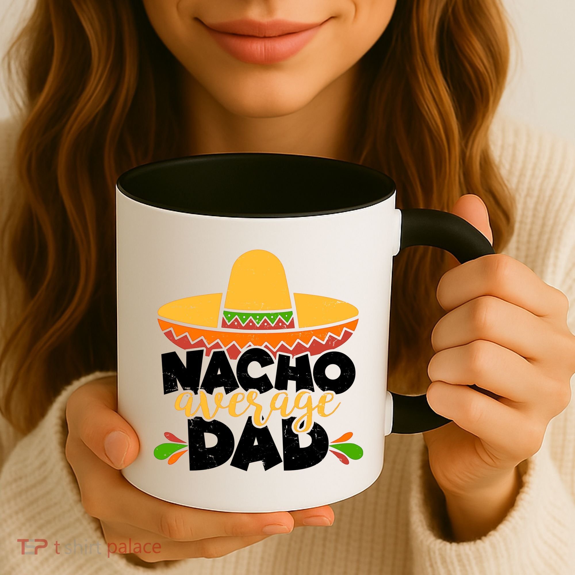 Funny Nacho Average Dad Coffee Mug