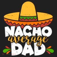 Funny Nacho Average Dad Beanie thumb 2