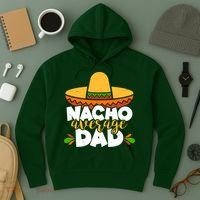 Funny Nacho Average Dad Hoodie thumb 3