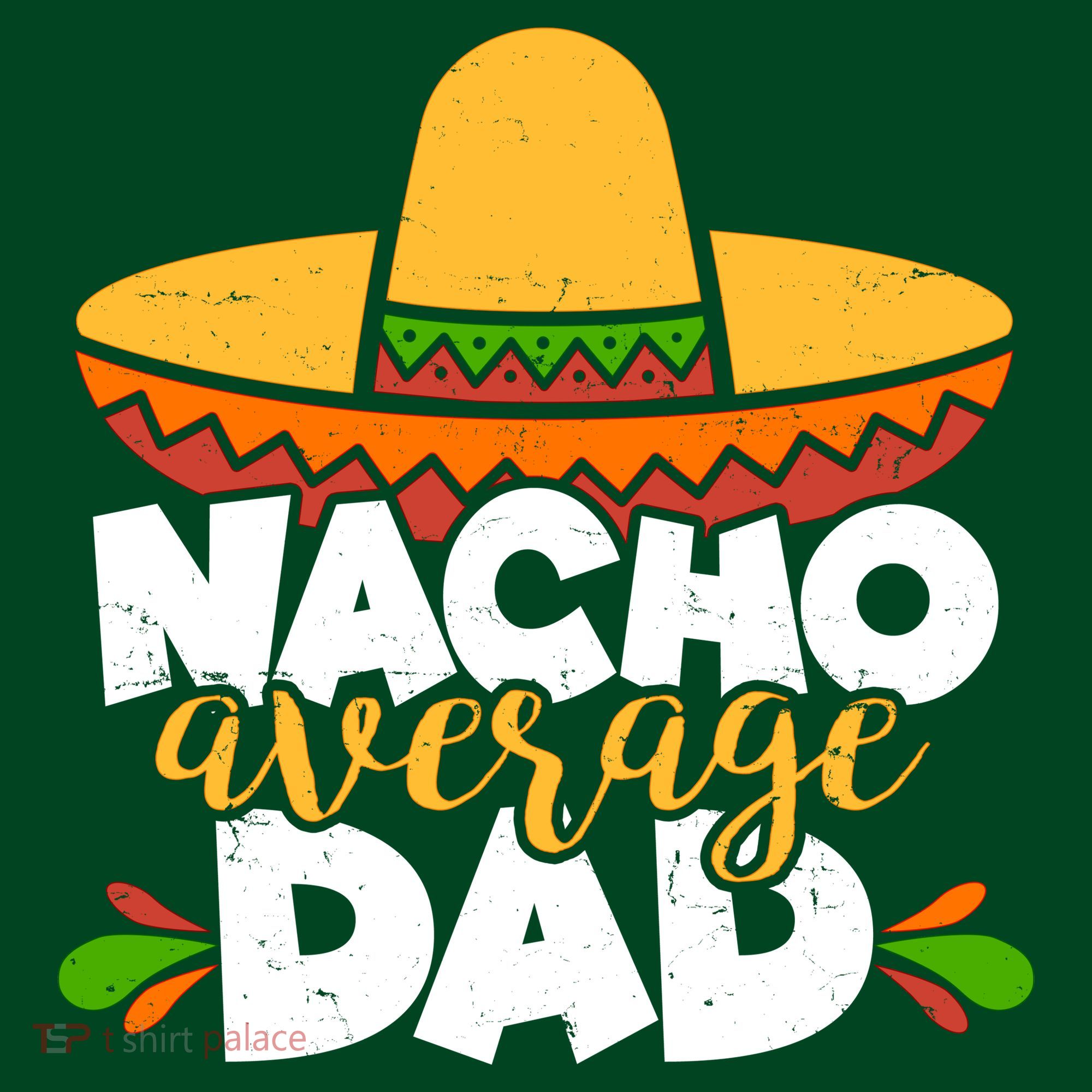 Funny Nacho Average Dad Pajama Set