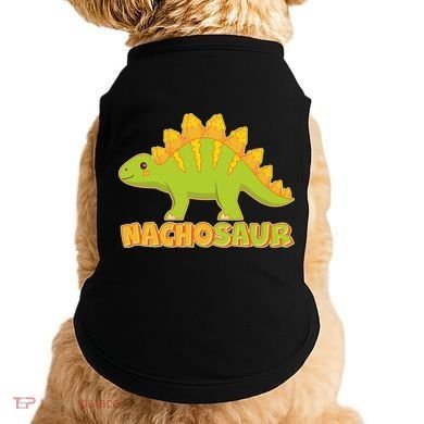 Funny Nachosaur Nacho Cheese Stegosaurus Dinosaur Doggie Tank