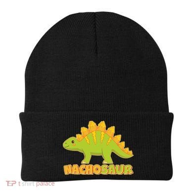 Funny Nachosaur Nacho Cheese Stegosaurus Dinosaur Beanie