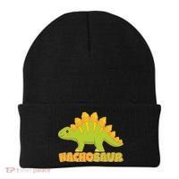 Funny Nachosaur Nacho Cheese Stegosaurus Dinosaur Beanie thumb 0