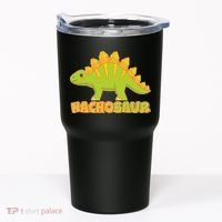 Funny Nachosaur Nacho Cheese Stegosaurus Dinosaur Tumbler thumb 0