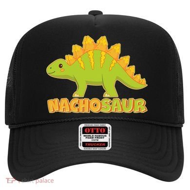 Funny Nachosaur Nacho Cheese Stegosaurus Dinosaur Hat